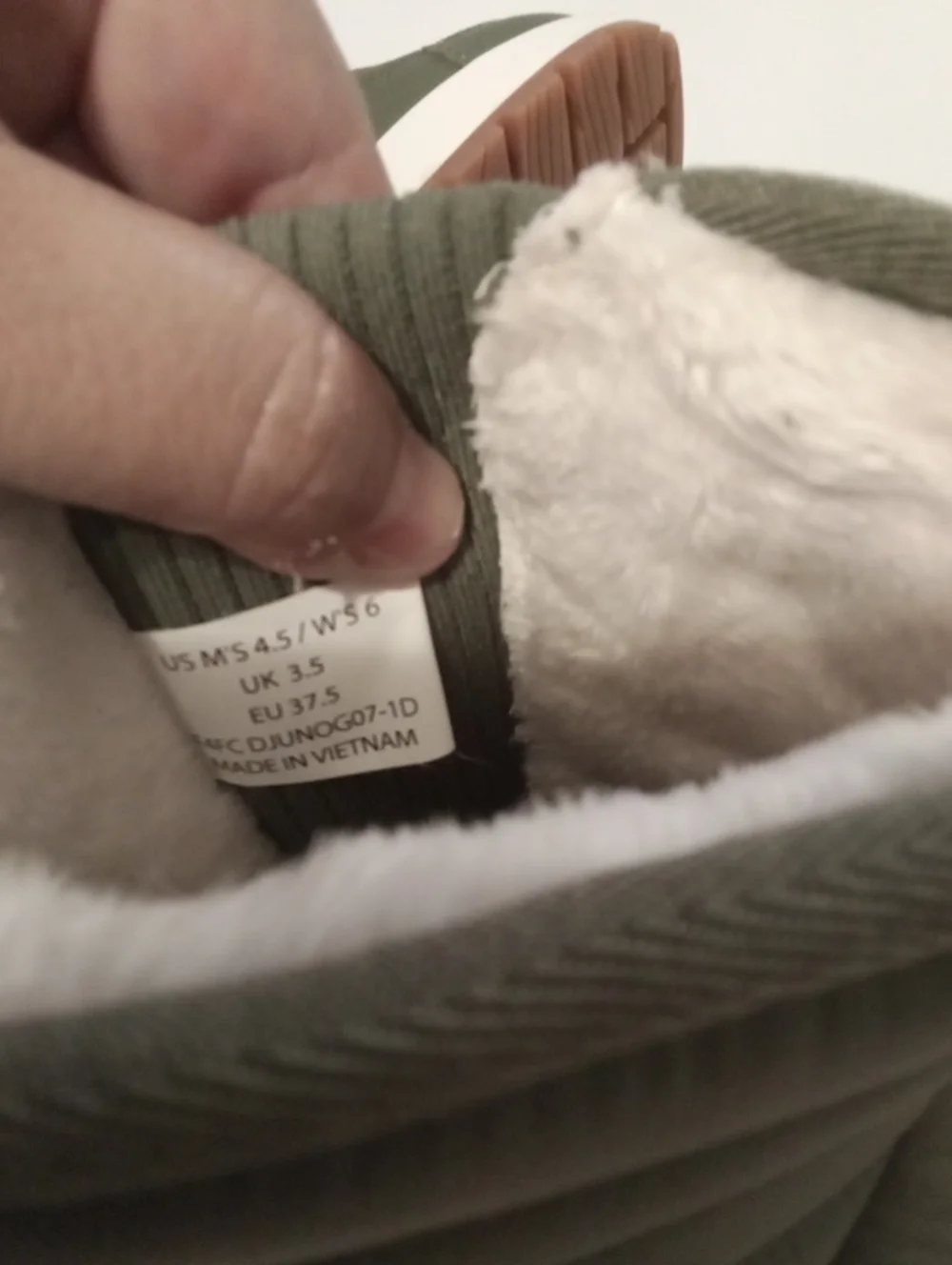 Women’s Juno Olive Quilted Winter Boot with Faux Fur Lining Limited Edition 6